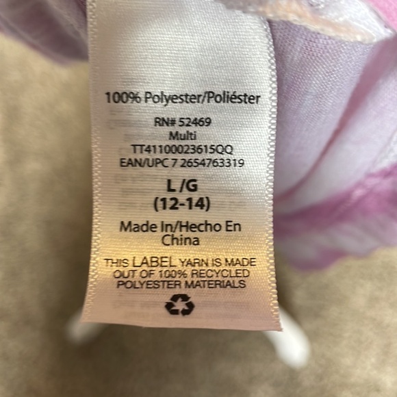 Time and Tru beautiful floral top with sparkle detail L - Picture 5 of 6